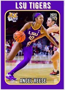 2023 Angel Reese College Womens Basketball Rookie Card #10  LSU Tigers
