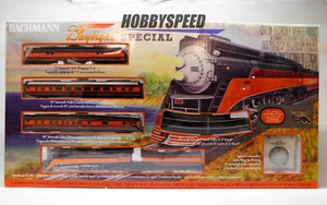 BACHMANN HO SCALE UNION PACIFIC DAYLIGHT SPECIAL STEAM TRAIN SET BAC00776 NEW - Picture 1 of 3