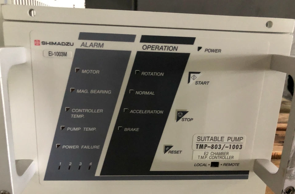 Shimadzu EI-1003M TMP Controller suitable for pump TMP-803/1003  - Image 1 of 1