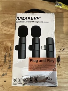 Micrófono de solapa inalámbrico IUMAKEVP para iPhones no requiere Bluetooth - Imagen 1 de 2