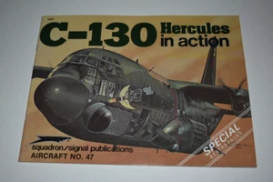 Squadron Signal Publications Aircraft No.47 C-130 HERCULES IN ACTION softcover - Picture 1 of 2