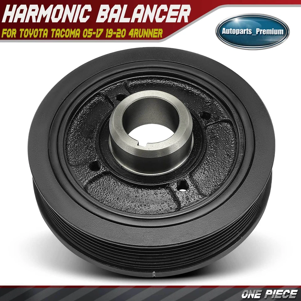 Engine Harmonic Balancer for Toyota Tacoma 2005-2017 2019-2020 4Runner L4 2.7L - Image 1 of 4