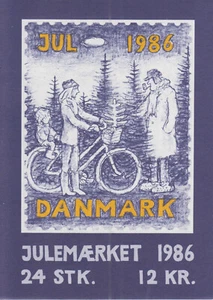 Dänemark postfrisch 1986 Weihnachtsheft - Bild 1 von 1