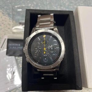 NIXON 48-20 CHRONO Watch Stainless steel Analog Quartz With accessories - Picture 1 of 4