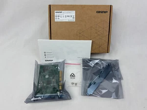QNAP Thunderbolt 3 Dual Port Expansion Card QXP-T32P - NEW OPEN BOX SEALED - Photo 1/10