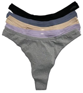 Victoria Secret Thongs Womens XL Seamless High Leg Basic Solids Multicolor - Picture 1 of 3