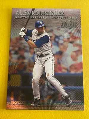Alex Rodriguez : 2000 Skybox Metal Baseball FOIL Card #100 : Seattle Mariners - Image 1 of 2