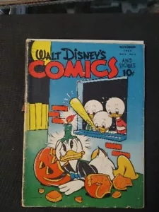 Cómics e historias de Walt Disney volumen 4 #2 bueno 1943 - Imagen 1 de 2