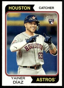 2023 Topps Heritage Yainer Díaz Rookie G424 Houston Astros #262