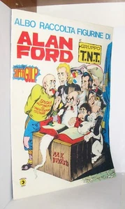 ALBO RACCOLTA FIGURINE DI ALAN FORD E GRUPPO T.N.T. SUPER GULP - RISTAMPA - Foto 1 di 4