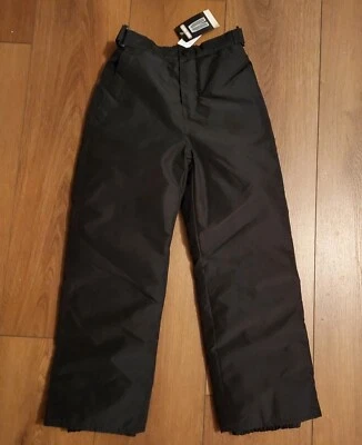 Childrens Place Boys Girls Kids Unisex Size 8 Black Snow Ski Pants NEW NWT - Image 1 of 4