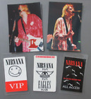 Nirvana photos color 3 1/2 "X 5" Pro Shot 4 beautiful photos of Kurt Cobain !