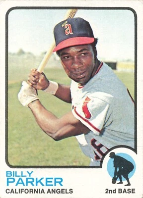 Billy Parker California Angels 1973 Topps #354 Baseball Card - Image 1 of 2