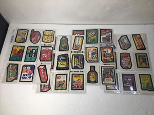 Topps Wacky Pack Die-Cut Card Stickers Lot of 40 series 7 8 9 10 11 Maddie Boy - Picture 1 of 20