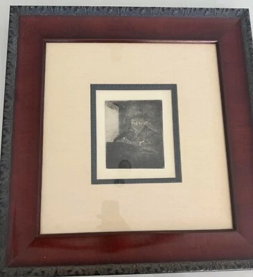 Rembrandt Van Rijn (desenho de autorretrato em uma janela) - Imagem 1 de 3