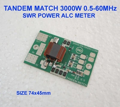 TANDEM MATCH 3kW SWR LEISTUNGSMESSER - Bild 1 von 4
