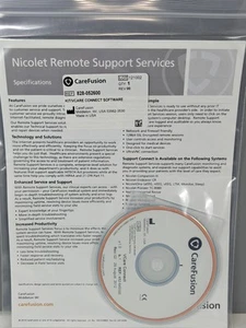 Carefusion NICOLET EEG REMOTE Support Services And authentic Disc 828-05600 NEW - Picture 1 of 2