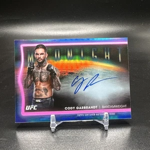 2025 TOPPS Midnight UFC Cody Garbrandt On Card Auto Autograph - Picture 1 of 2