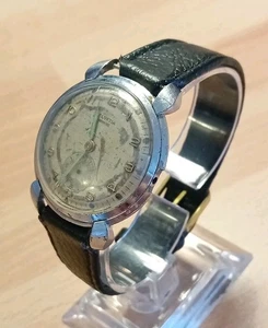 Vintage Helvetia 82c 15 J Shocprotec 1940's Mens Military Wristwatch. For Repair - Picture 1 of 20