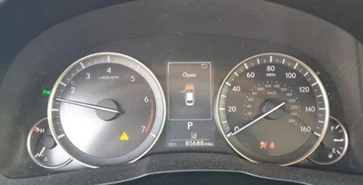 ES350 2016-2018 OE velocímetro calibre clúster 85 k millas Lexus Foto 1 de 4