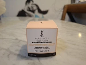 YSL Pure Shots Perfect Plumper Anti Ageing Creme Travel Size 7ml New In Box - Picture 1 of 4