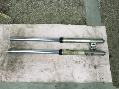 Horquillas delanteras Kawasaki KX250 KX 250 1985 43 mm vintage Ahrma MX Calvmx Foto 1 de 4