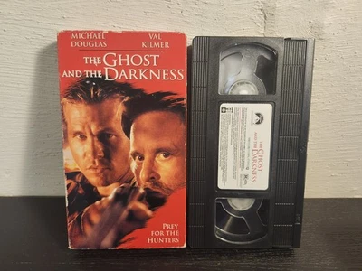 The Ghost and the Darkness (VHS, 1997) Val Kilmer Michael Douglas  - Image 1 of 3