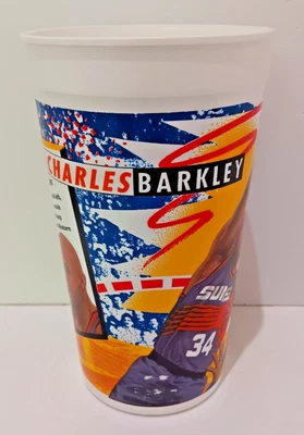 Vintage Charles Barkley McDonalds NBA Souvenir Plastic Cup 1993 Semifinals - Image 1 of 3