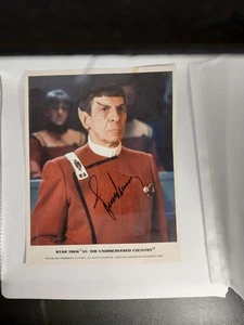 Leonard Nimoy Star Trek original signed 8x10 Foto handsigniert - Bild 1 von 2