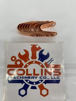 Erico LPC803 1/2" Copper Cable Strap Lot of 10 - Image 1 of 4