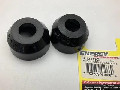 Energy Suspension 9.13119G Bota de extremo de varilla de amarre de dirección, negra - PACK DE 2 Foto 1 de 4