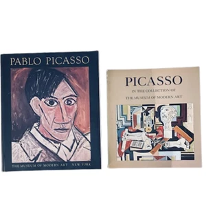 PICASSO Collection of The MOMA 1972 & PABLO PICASSO A Restrospective 1980- 2Bks- - Picture 1 of 13