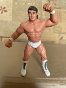 Tom Zenk Z-Man Galoob WCW Wresting Action Figure 1990 Series 1, White Trunks - Picture 1 of 7