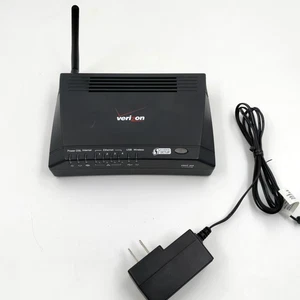 Verizon Actiontec GT704WG Wireless DSL Modem Router with Power Adapter - WORKS - Picture 1 of 5