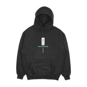 SUDADERA CON CAPUCHA WHITE MONSTER Divertida Bebida Energética Ruda Parodia Innuendo Jumper 211 - Imagen 1 de 2
