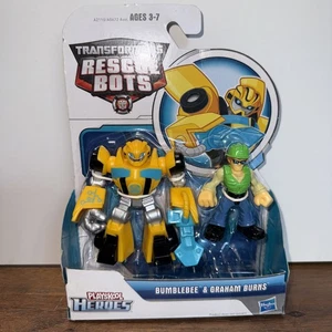 Playskool Heroes Transformers Rescue Bots Bumblebee & Graham Burns - Picture 1 of 2