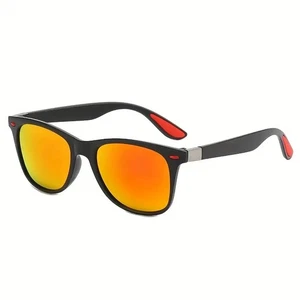 Sonnenbrille Polarisiert Matt Schwarz Gläser dark Blues Brothers 5430 SRS - Picture 1 of 1