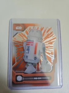 2024 Topps Star Wars High Tek R5-D4 Clear-Cut Orange /25 #85 - Picture 1 of 2