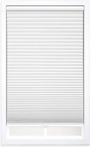 Cordless 1.5" Blackout Cellular Shade, White, 31" W x 54" H - Picture 1 of 8