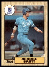 1987 Topps #400 George Brett Kansas City Royals