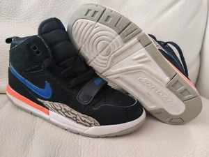 Nike Air Jordan Legacy 312 Knicks shoes Size 1.5Y black blue orange AT4047-048 - Picture 1 of 12