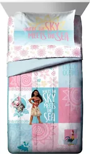 Disney Moana Patchwork Kids Bed Set-AB0CHWL29XN5, AB0CHWJZDCD5, AB0CHWJDS9N5 - Picture 1 of 8