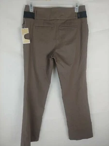 Michael Kors Green With Zipper Stretch Pants Womens Size Small. New W defects - Picture 1 of 12