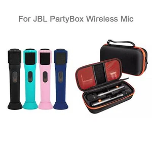 Funda protectora de silicona para micrófono/bolsa de almacenamiento para micrófono inalámbrico JBL PARTYBOX - Imagen 1 de 29