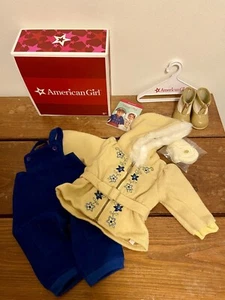 American Girl Doll Emily’s Snowsuit Set Complete In Box Mint Retired - Picture 1 of 12