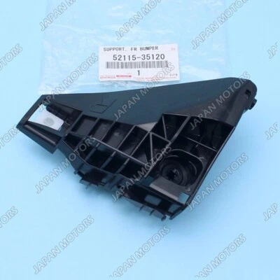 Nuevo soporte lateral parachoques delantero pasajero genuino OEM Toyota FJ Cruiser 521153512 Foto 1 de 4