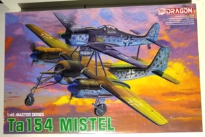 Dragon 1:48 Focke-Wulf FW190 & Ta154 Mistel WWII Model Airplane Kit - Sealed - Picture 1 of 4