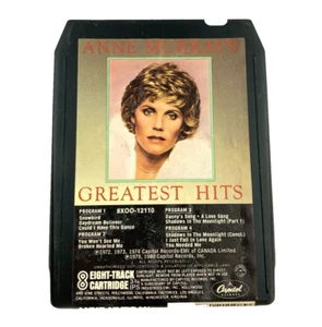 Anne Murray Greatest Hits 8-Track Tape 8XOO-12110 Capitol Records 1980 Untested - Picture 1 of 5