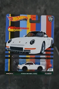 Hot Wheels Premium Diecast Deutschland Design Real Riders Porsche 959 1986 - Picture 1 of 2