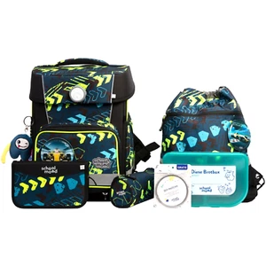 Schulranzen School Mood Champion PRO Elias (Rennwagen), 7-teililges Set - Bild 1 von 5